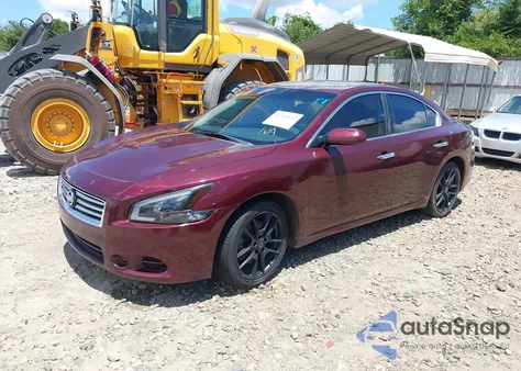 2013 Nissan Maxima 3.5 S из США, поврежденный, VIN 1N4AA5APXDC805248